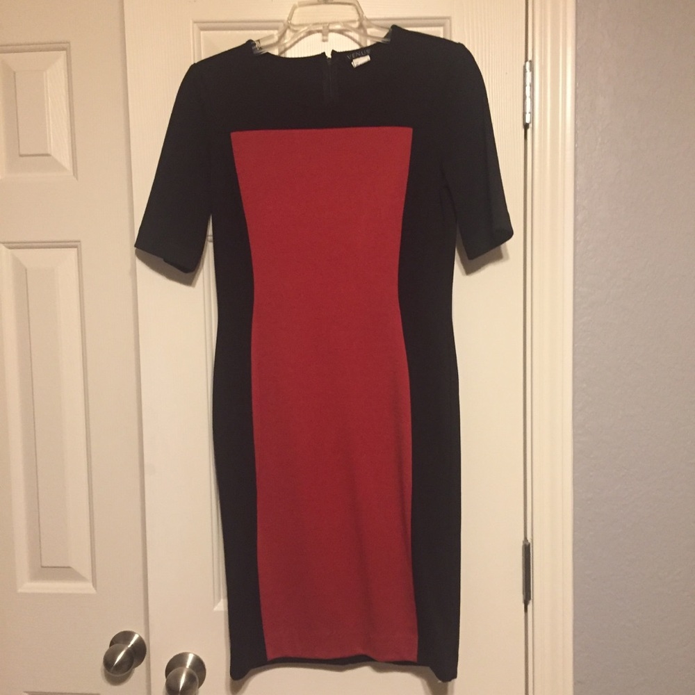 Venus Colorblock Bodycon Dress